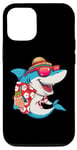 iPhone 12/12 Pro Shark Hawaiian Funny Aloha Hawaii Holidays Beach Lover Fan Case