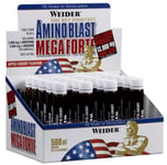 Weider Amino Blast Mega Forte Apple-Cherry Increases Muscle Mass 20 x 25ml Shots