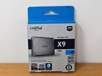 Crucial X9 Pro 4TB Portable SSD USB-C USB 3.2 Gen 2 Boxed Model CT4000X9PROSSD9