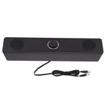 E 350TS Computer Speaker 3.5mm Input USB Powered Wired Computer Soundbar With