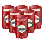 Old Spice Rock Stick Deodorant Alu-Free 50ml 3, 6 Pack