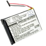 Kompatibelt med Navigon 70 Plus, 3.6(3.7V), 1200 mAh