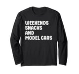 Model Cars I Love Model Cars for Men and Boys Long Sleeve T-Shirt