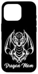 iPhone 16 Pro Dragon Mom Tee Fantasy Mother Mythical Mama Mummy Dragons Case