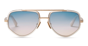 Sunglasses DITA MACH X 03 White Gold Unisex