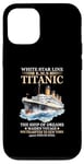 Coque pour iPhone 12/12 Pro Titanic Expert – White Starline RMS Titanic Garçons Filles