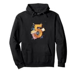 5th Birthday Movie Magic Popcorn Family Matching Costume Pullover Hoodie