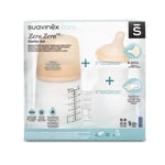 Suavinex Pack biberon Starter set Zero.Zero spécial allaitement MULTICOLORE