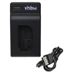 vhbw Chargeur USB compatible avec Panasonic Lumix DC-S5 IIX, DC-S5 II, DC-S5 caméra action-cam + câble micro-USB + témoin de charge