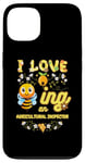 iPhone 13 I Love Beeing An Agricultural Inspector Bee Lover Profession Case