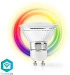 Nedis SmartLife Wi-Fi Smart RGB -polttimo GU10 5W