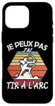 Coque pour iPhone 16 Pro Max Tir à l'arc archer Arc l'archerie tireur humour 2025