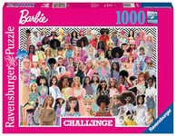 Ravensburger - Puzzle 1000 pièces - Barbie (Challenge Puzzle) - Adultes et Enfants dès 14 Ans - Puzzle de qualité supérieure - 17159