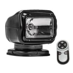 GOLIGHT Radioray Halogen Spotlight with Wireless Remote 225000cd Black