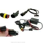 Bike Direct to Battery Hard Wire Charger for iPhone 4