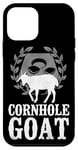 iPhone 12 mini Cornhole Team Bean Bag Player Champ Cornhole Goat Case