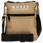 Sac Guess  Sacoche homme  beige HMVENEP3399