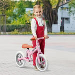 12" Kids Balance Bike Training Bicycle Adjustable Seat EVA Tire 2-5 Years