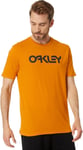 Oakley Mark II Tee 2.0 T-Shirt Large LG L in Amber Yellow w/Blackout Black Logo