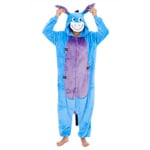 Nalle Puh Karaktärer Unisex Onesie Maskeraddräkt Hoodies Pyjamas a Eeyore Donky Eeyore Donky Eeyore Donky M(160CM-170CM)