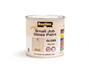 RUSTINS Small Job Gloss Paint Magnolia 250ml