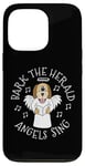 iPhone 13 Pro Bark The Herald Angels Sing, Christmas Dog Carol Singer Case