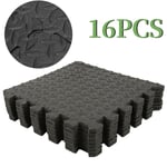 Yongqing - 16 pièces matelas en mousse eva draps pour bébé tapis de protection de sol pour la maison Gym Fitness Yoga (30cm x 30cm)