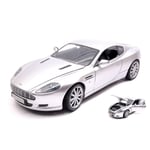 ASTON MARTIN DB9 2005 SILVER 1:18 MotorMax Auto Stradali Die Cast Modellino