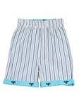 Kite Clothing Boys Wonder Whale Shorts - Blue Cotton - Size 6-9M