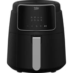 Friteuse multifonction sans huile - BEKO - FRL2244B - 1500 W - 3,9 L pour 0,8 kg de frites - 8 programmes - Ecran tactile - Noir