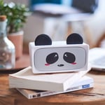 Mob - Enceinte Adorable - Baffle Bluetooth Puissante Dotée De 3+3W (2 Drivers), D`Un Micro Et D`Un Mode Stéréo - 3 À 5 Heures D'Autonomie (Panda)