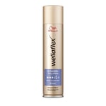 Wellaflex Spray pour cheveux volume 2 jours pour femme - Tenue flexible jusqu'à 2 jours - Pour un coiffage longue durée - Doux pour le cuir chevelu - Testé dermatologiquement - Formule végétalienne -