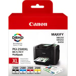 Original Canon PGI-2500XL CMYK Inks for Maxify iB4050 MB5455 MB5150 Printers