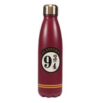 Bouteille Métallique Harry Potter 500 ml - QUAI 9 3/4