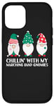 iPhone 12/12 Pro Chilling With My Marching Band Gnomies Funny Gnome Xmas PJs Case