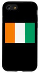 Coque pour iPhone SE (2020) / 7 / 8 Drapeau de la Côte d'Ivoire Fier Patriote Souvenir Fan Patriotique