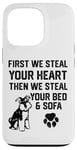 iPhone 13 Pro Steal Your Heart Steal Your Bed Miniature Schnauzer Case