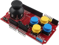 Joystick Shield Carte D'Extension Manette De Jeu Vidéo Simulation De La Fonction Clavier Et Souris Compatible Avec Arduino Nrf24L01 5110 Lcd I2C Iic