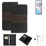 Phone Case + earphones for Motorola Defy 2 Wallet Cover Bookstyle protective