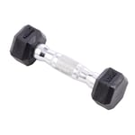 York 1.25kg Rubber Hex Dumbbell