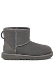 UGG Classic Mini II, Grey, Size 12 Younger