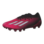 adidas Men's X Speedportal.1 Ag Sneakers, Team Shock Pink 2 FTWR White Core Black, 10 UK