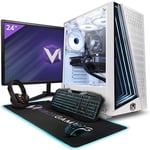 Vibox II-32 PC Gamer - 24" Écran Pack - Six Core Intel i5 10400F Processeur 4.3GHz - Nvidia GTX 1660 Super 6Go - 16Go RAM - 1To NVMe M.2 SSD - Windows 11 - WiFi