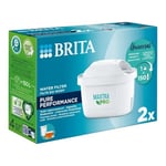Brita Lot de 2 filtres pour carafe filtrante Maxtra Pro