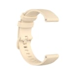 Garmin Venu 2S / Vivoactive 4S / Vivomove 3S yksivärinen ranneke - Beige Brown