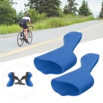 (blue)Road Bicycle Shifters Silicone Cover For R7000 R8000 Shifter Brake BS