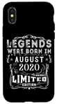 iPhone X/XS Birthday August 2020 Year Limited Edition Unique Legends Case