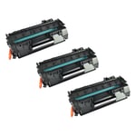 Kompatibel HP 05A - CE505A BK combo pack 3 stk Toner 6900 sidor