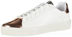 Vero Moda Women's Vmclara Low-Top Sneakers, Multicolor (Snow White), 7 UK