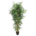 Dekorativ växt Cement Tyg Bambu 180 cm